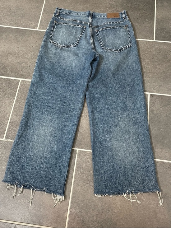 Madewell Pleated Low-Slung Baggy Jean size 25X27 - Picture 3 of 16